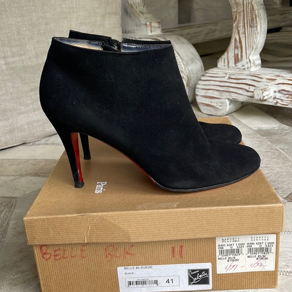 louboutin Suede booties